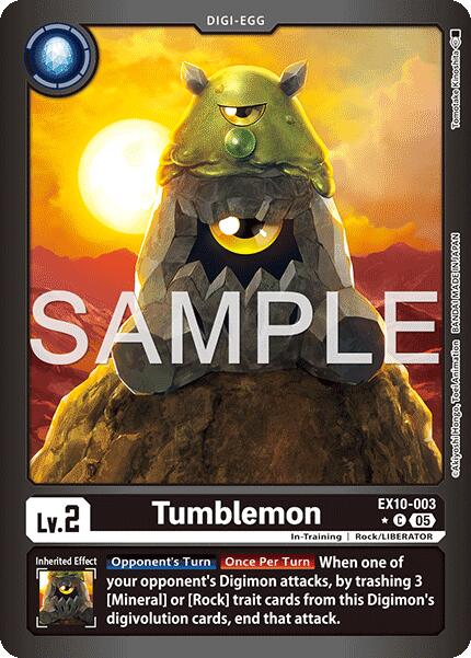 Tumblemon [EX10-003] (Limited Foil) [Sinister Order] | Black Swamp Games