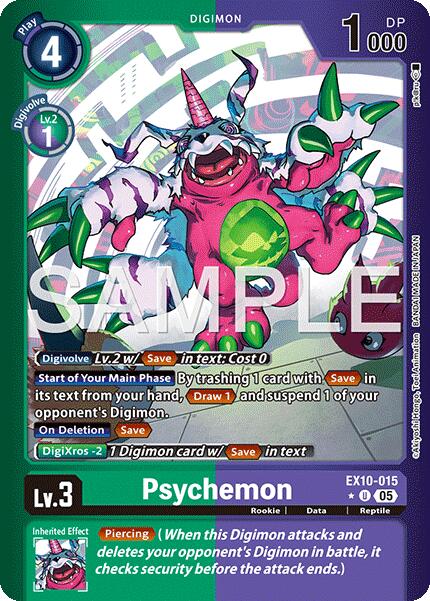 Psychemon [EX10-015] (Limited Foil) [Sinister Order] | Black Swamp Games