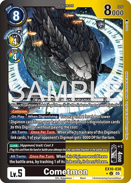 Cometmon [EX10-030] (Limited Foil) [Sinister Order] | Black Swamp Games