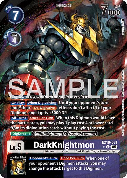 DarkKnightmon [EX10-031] (Alternate Art) [Sinister Order] | Black Swamp Games