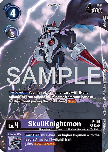 SkullKnightmon [P-115] - P-115 (Sinister Order Legend Pack) [Sinister Order] | Black Swamp Games