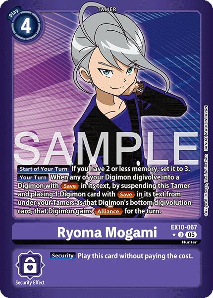 Ryoma Mogami [EX10-067] (Limited Foil) [Sinister Order] | Black Swamp Games