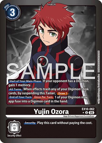 Yujin Ozora [EX10-062] (Limited Foil) [Sinister Order] | Black Swamp Games