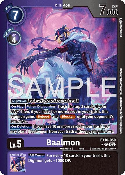 Baalmon [EX10-050] (Limited Foil) [Sinister Order] | Black Swamp Games