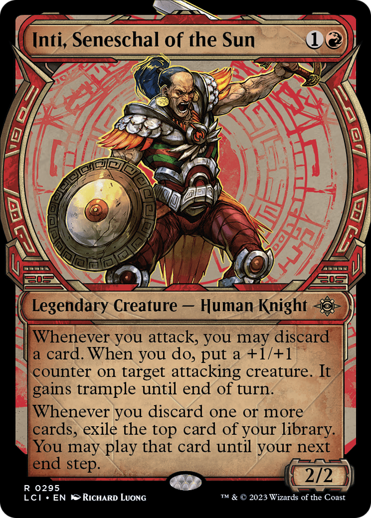 Inti, Seneschal of the Sun (Showcase) [The Lost Caverns of Ixalan] | Black Swamp Games