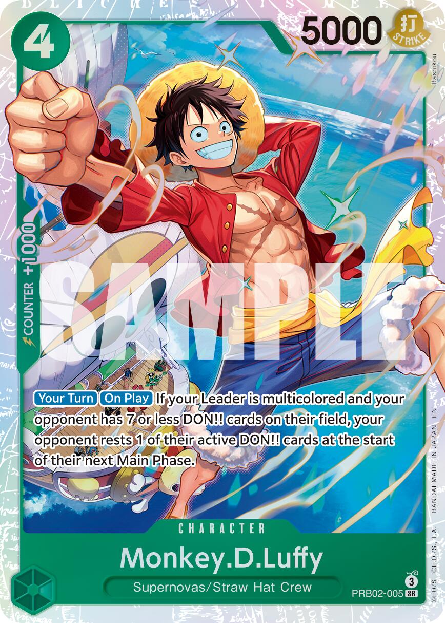 Monkey.D.Luffy [Premium Booster -The Best- Vol. 2] | Black Swamp Games