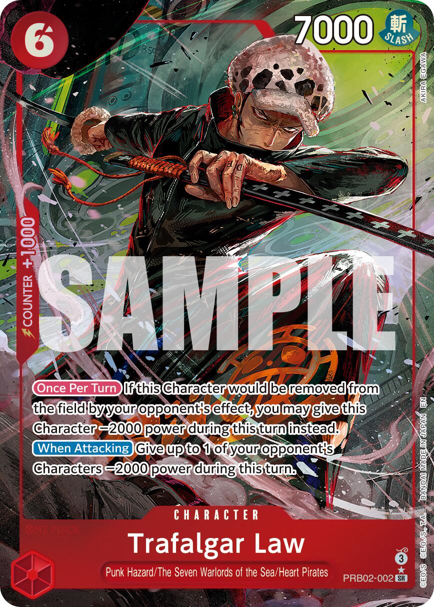Trafalgar Law (Alternate Art) [Premium Booster -The Best- Vol. 2] | Black Swamp Games