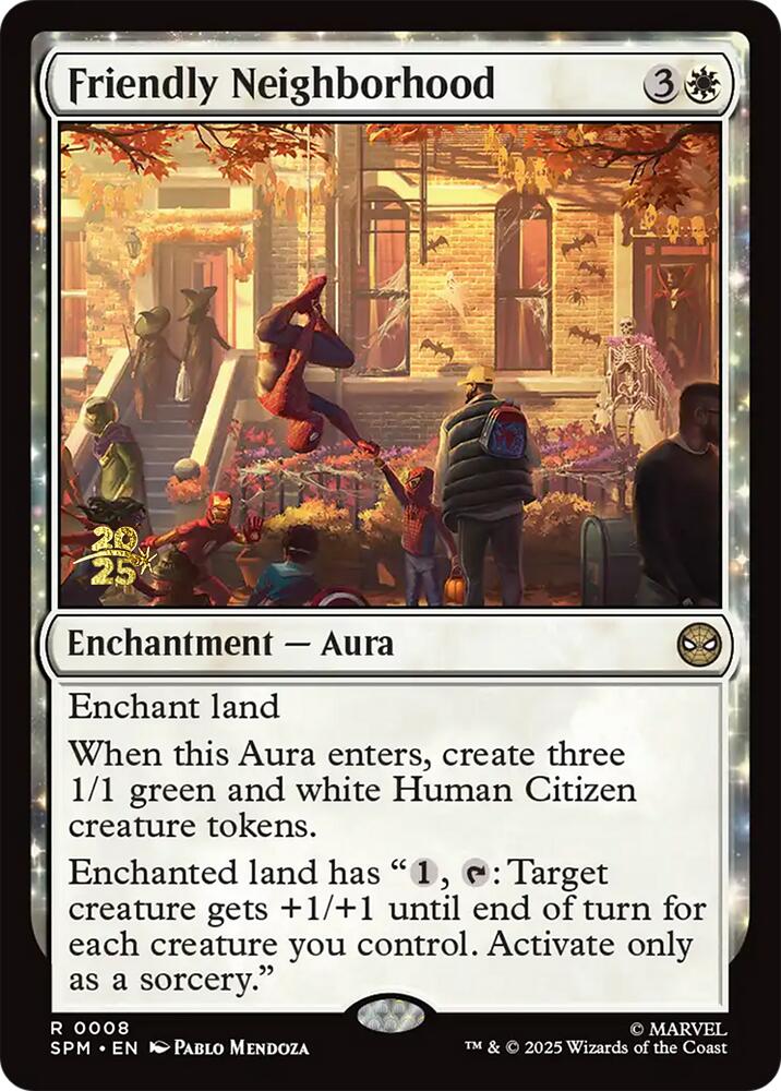 Friendly Neighborhood [Marvel's Spider-Man Prerelease Promos] | Black Swamp Games