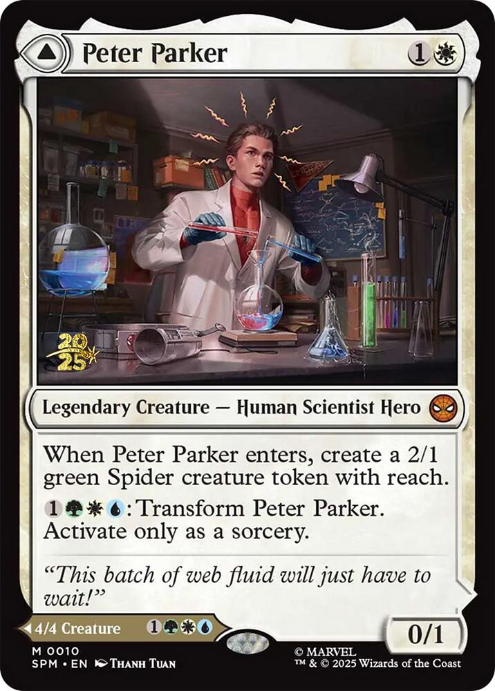 Peter Parker // Amazing Spider-Man [Marvel's Spider-Man Prerelease Promos] | Black Swamp Games