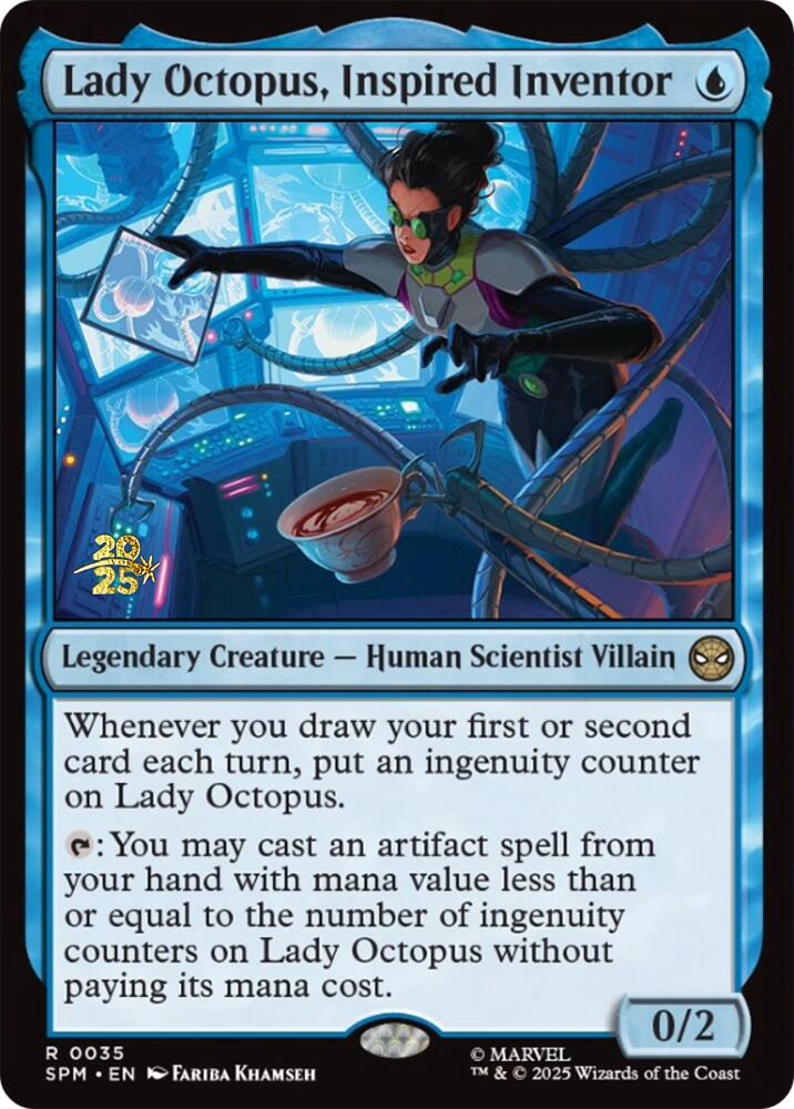 Lady Octopus, Inspired Inventor [Marvel's Spider-Man Prerelease Promos] | Black Swamp Games