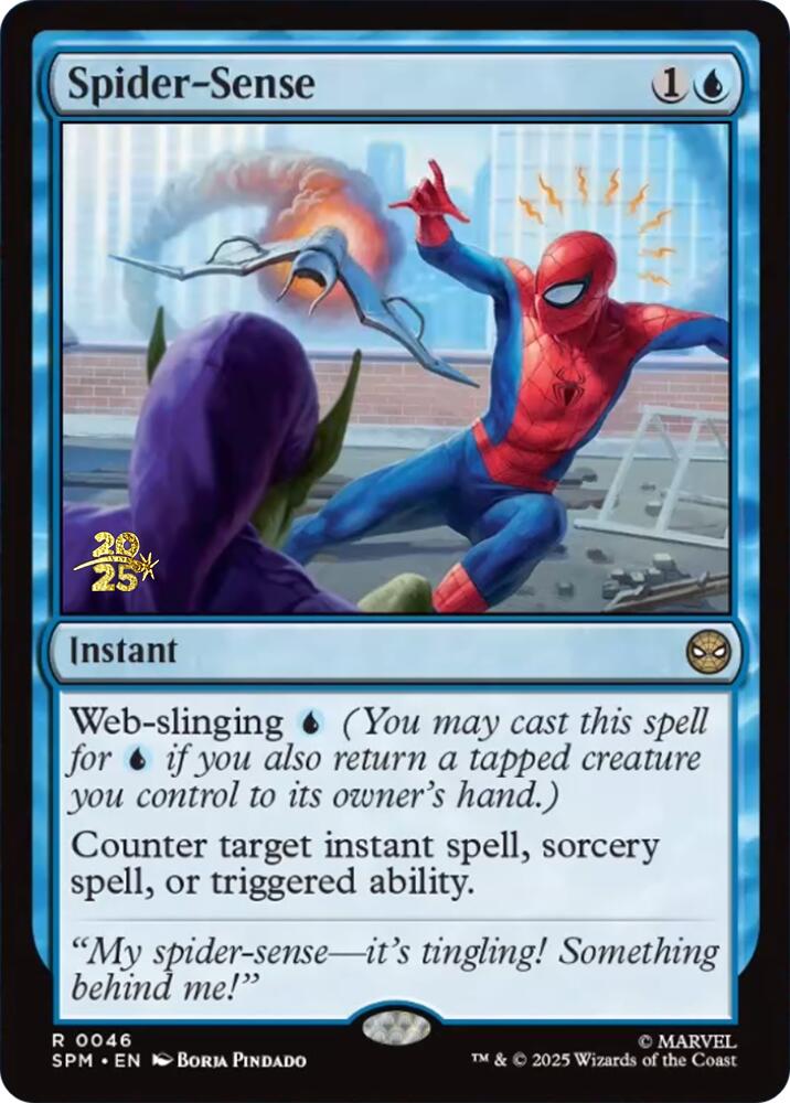 Spider-Sense [Marvel's Spider-Man Prerelease Promos] | Black Swamp Games