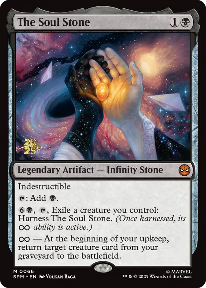 The Soul Stone [Marvel's Spider-Man Prerelease Promos] | Black Swamp Games