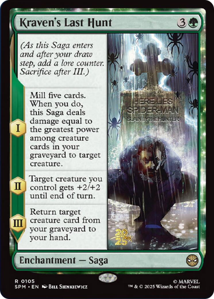 Kraven's Last Hunt [Marvel's Spider-Man Prerelease Promos] | Black Swamp Games