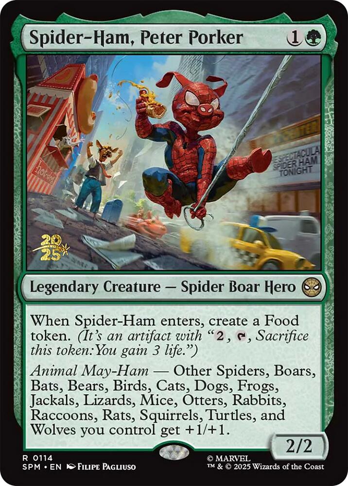 Spider-Ham, Peter Porker [Marvel's Spider-Man Prerelease Promos] | Black Swamp Games