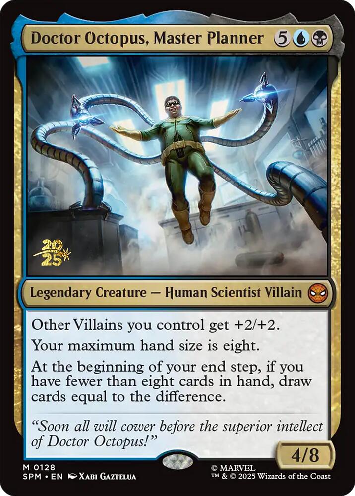 Doctor Octopus, Master Planner [Marvel's Spider-Man Prerelease Promos] | Black Swamp Games