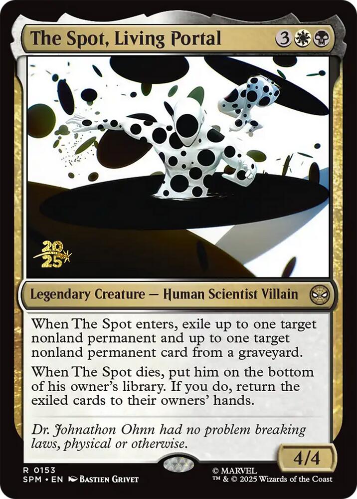 The Spot, Living Portal [Marvel's Spider-Man Prerelease Promos] | Black Swamp Games
