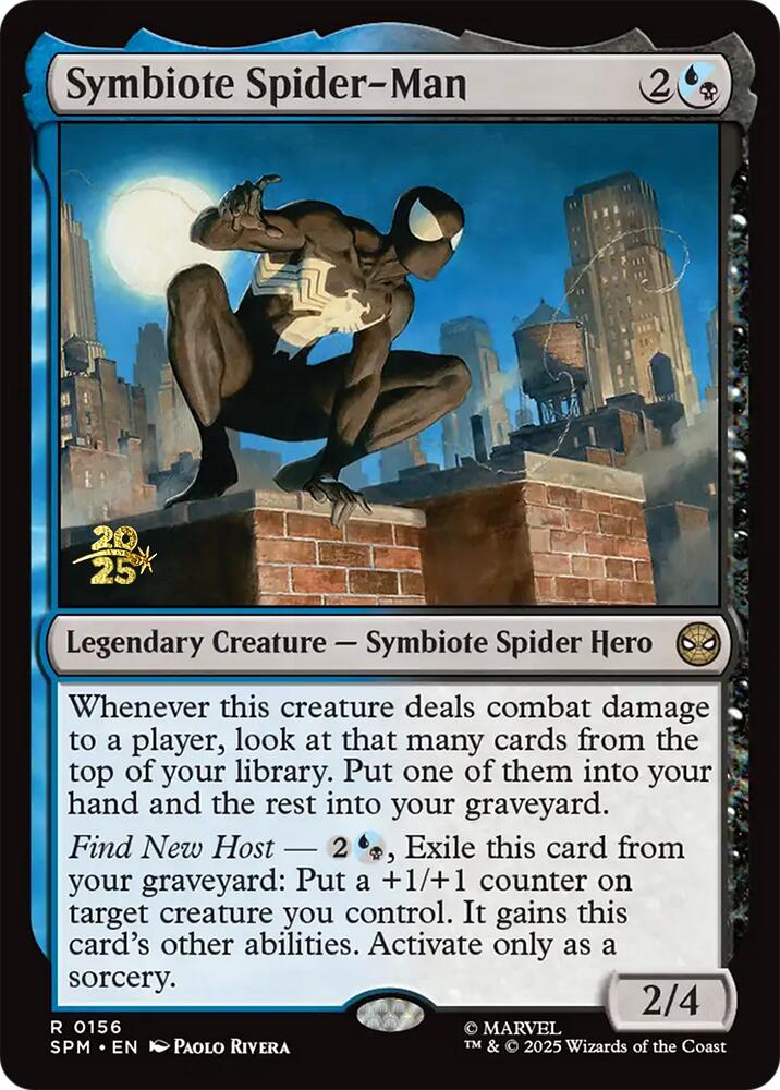 Symbiote Spider-Man [Marvel's Spider-Man Prerelease Promos] | Black Swamp Games