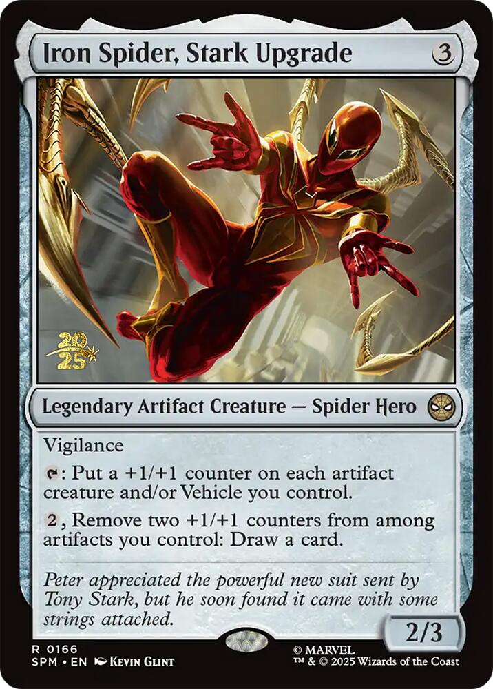 Iron Spider, Stark Upgrade [Marvel's Spider-Man Prerelease Promos] | Black Swamp Games
