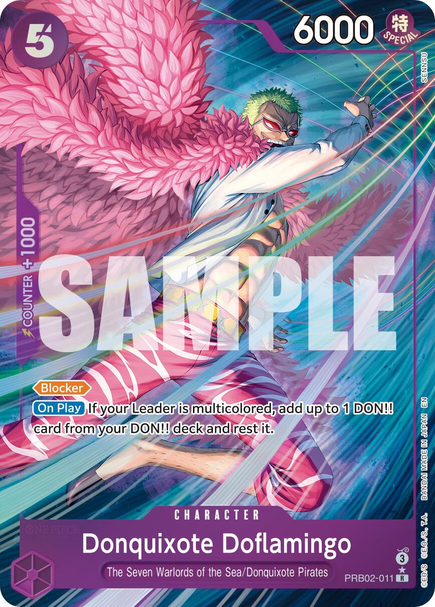 Donquixote Doflamingo (Alternate Art) [Premium Booster -The Best- Vol. 2] | Black Swamp Games