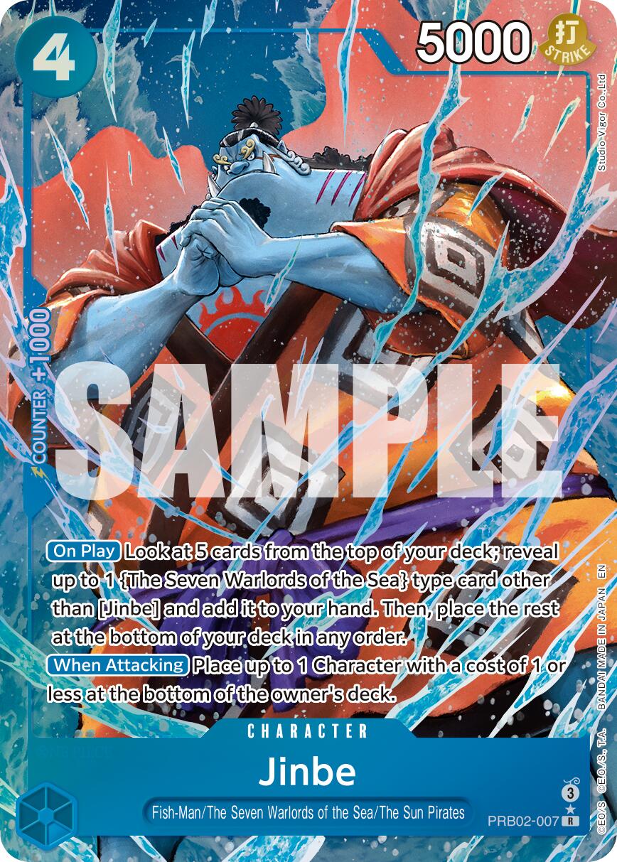 Jinbe (PRB02-007)(Alternate Art) [Premium Booster -The Best- Vol. 2] | Black Swamp Games