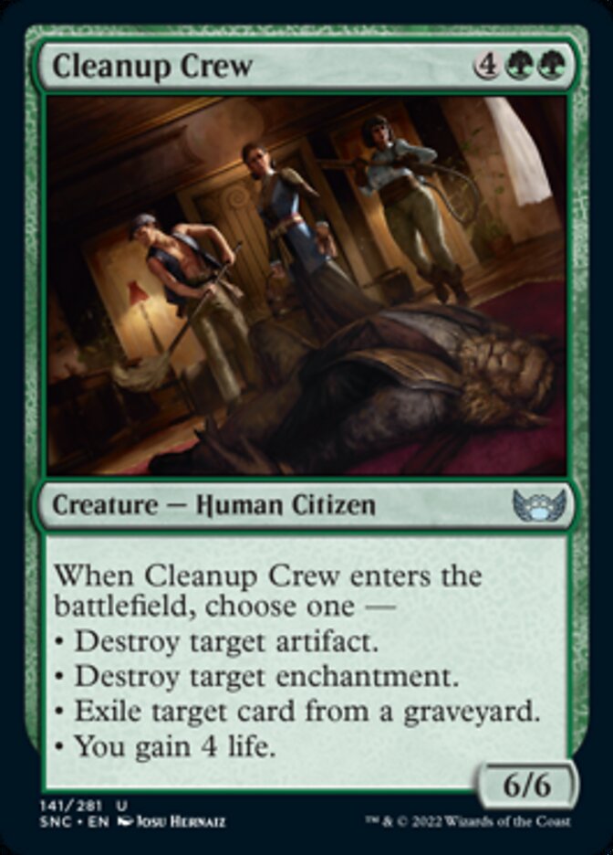 Cleanup Crew [Streets of New Capenna] | Black Swamp Games