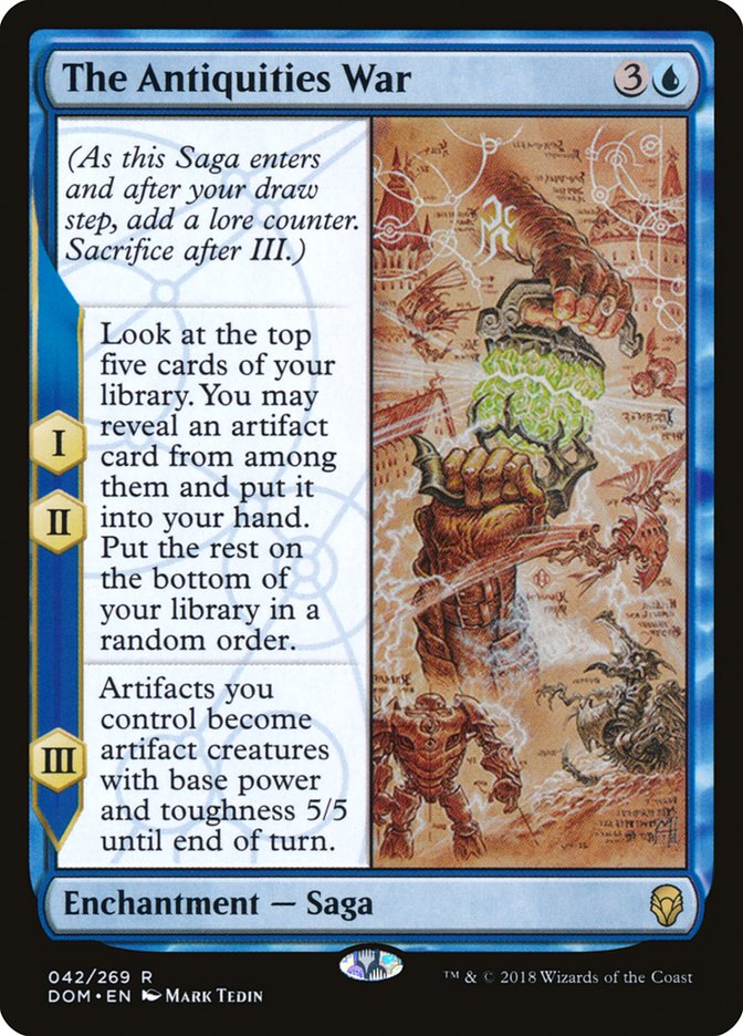 The Antiquities War [Dominaria] | Black Swamp Games