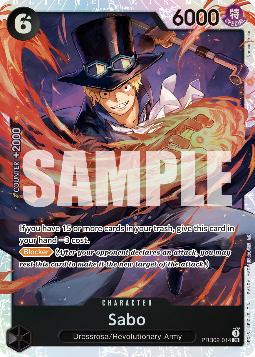Sabo [Premium Booster -The Best- Vol. 2] | Black Swamp Games
