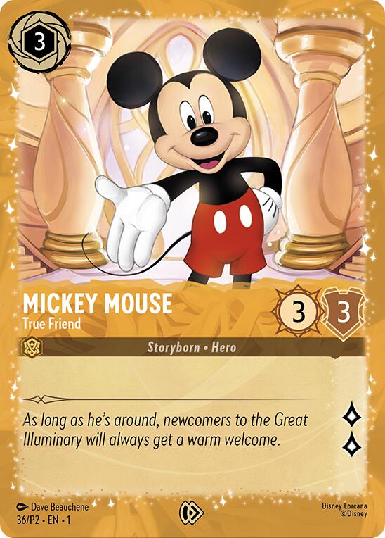 Mickey Mouse - True Friend (Puzzle Promo) (36) [Promo Cards] | Black Swamp Games