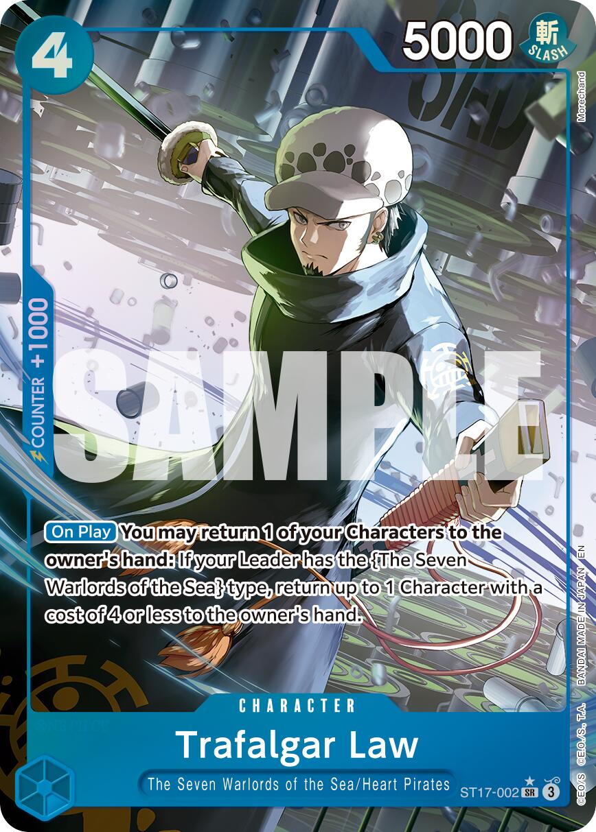 Trafalgar Law (ST17-002) (Alternate Art) [Premium Booster -The Best- Vol. 2] | Black Swamp Games