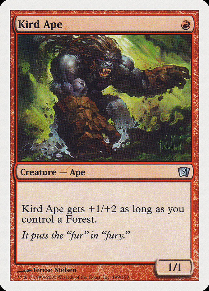 Kird Ape (9th Edition) [Oversize Cards] | Black Swamp Games