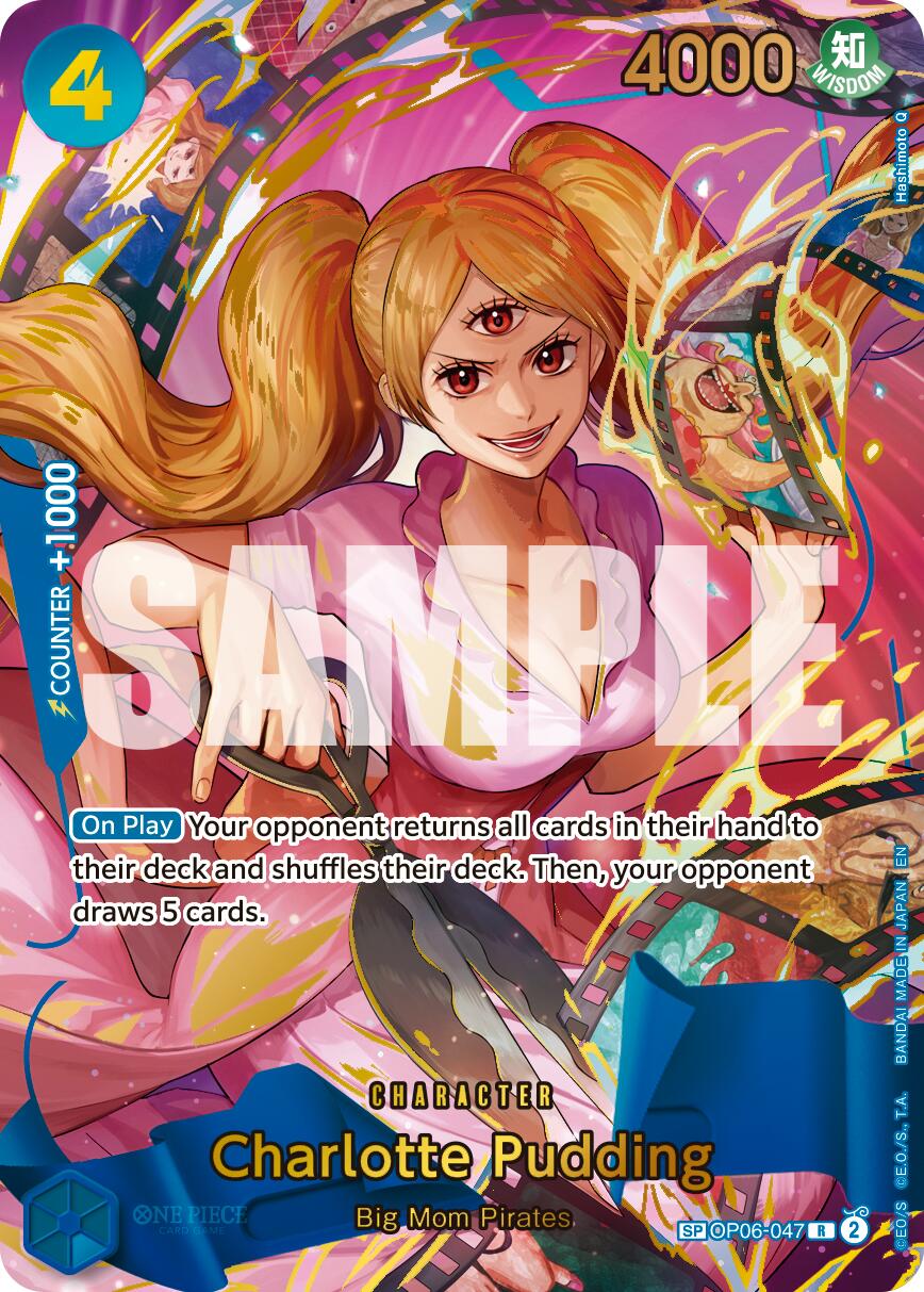 Charlotte Pudding (OP06-047) (Alternate Art) [Premium Booster -The Best- Vol. 2] | Black Swamp Games