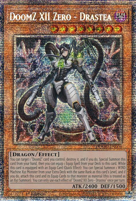 DoomZ XII Zero - Drastea (Starlight Rare) [DOOD-EN008] Starlight Rare | Black Swamp Games