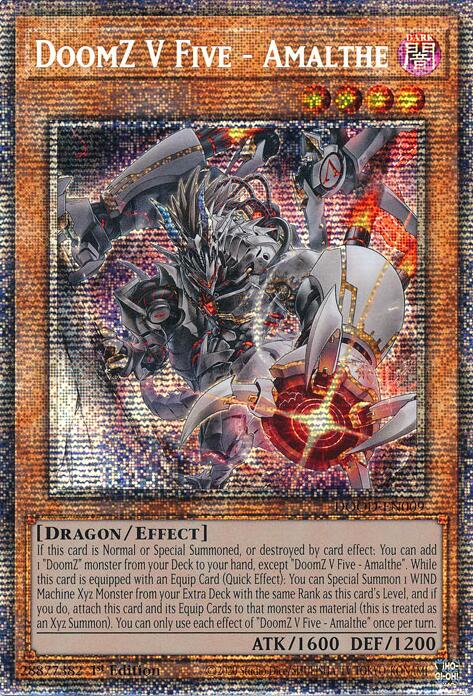 DoomZ V Five - Amalthe (Starlight Rare) [DOOD-EN009] Starlight Rare | Black Swamp Games