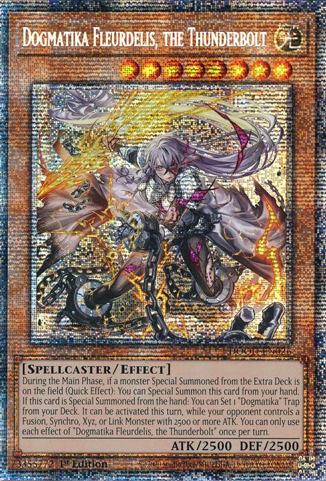 Dogmatika Fleurdelis, the Thunderbolt (Starlight Rare) [DOOD-EN026] Starlight Rare | Black Swamp Games