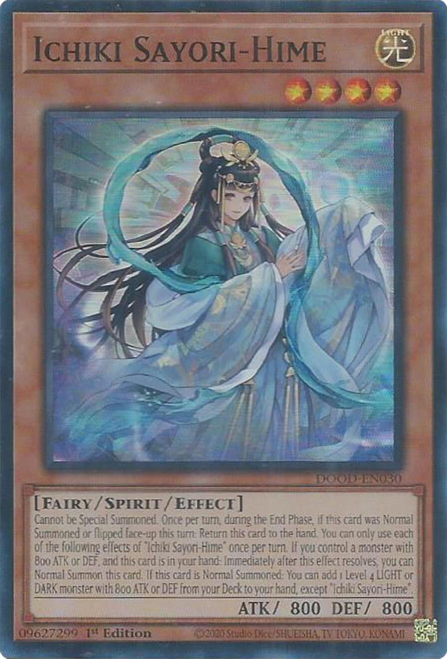 Ichiki Sayori-Hime [DOOD-EN030] Super Rare | Black Swamp Games