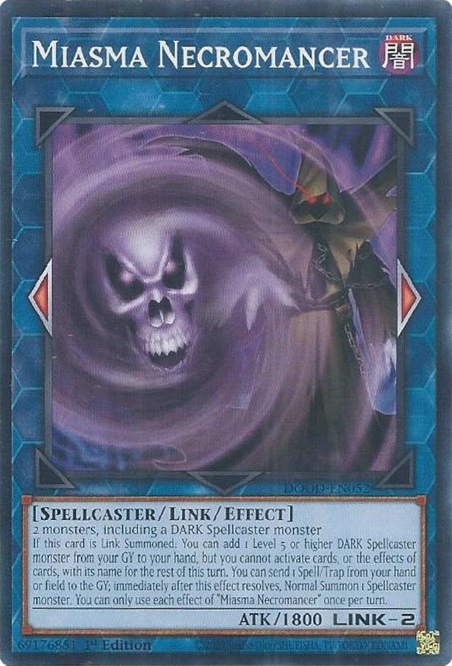 Miasma Necromancer [DOOD-EN052] Common | Black Swamp Games