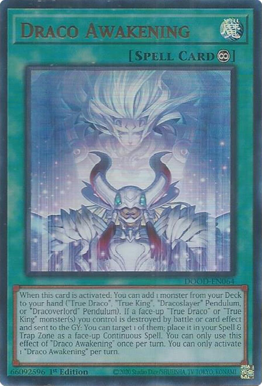 Draco Awakening [DOOD-EN064] Ultra Rare | Black Swamp Games