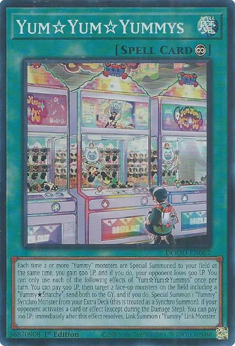 YumYumYummys [DOOD-EN067] Super Rare | Black Swamp Games