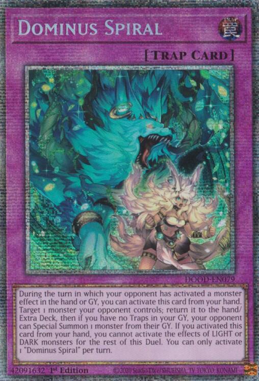 Dominus Spiral (Starlight Rare) [DOOD-EN079] Starlight Rare | Black Swamp Games