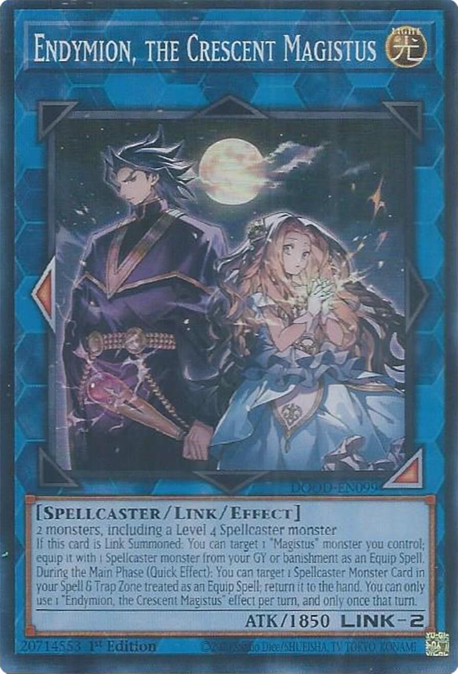Endymion, the Crescent Magistus [DOOD-EN099] Super Rare | Black Swamp Games