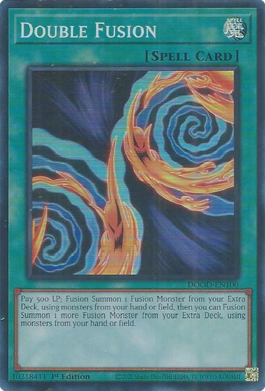 Double Fusion [DOOD-EN100] Super Rare | Black Swamp Games