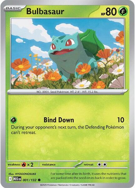 Bulbasaur (001/132) [Mega Evolutions: Base Set] | Black Swamp Games