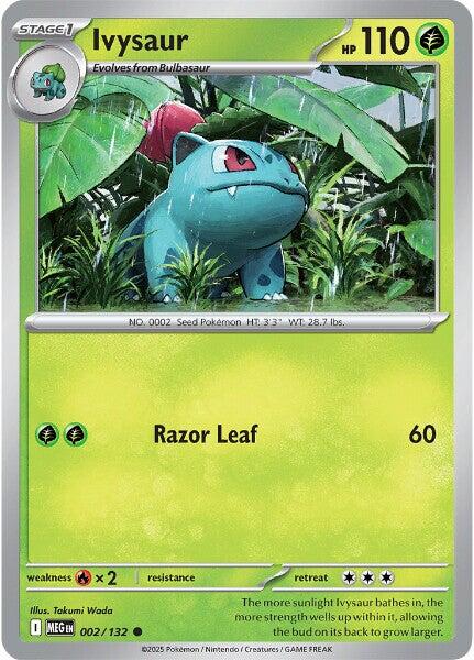 Ivysaur (002/132) [Mega Evolutions: Base Set] | Black Swamp Games