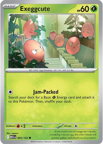 Exeggcute (004/132) [Mega Evolutions: Base Set] | Black Swamp Games