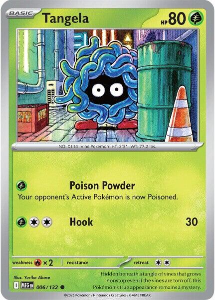 Tangela (006/132) [Mega Evolutions: Base Set] | Black Swamp Games