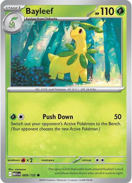 Bayleef (009/132) [Mega Evolutions: Base Set] | Black Swamp Games