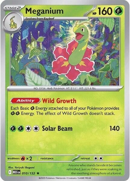 Meganium (010/132) [Mega Evolution: Base Set] | Black Swamp Games