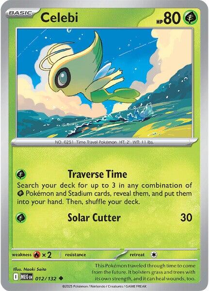 Celebi (012/132) [Mega Evolutions: Base Set] | Black Swamp Games