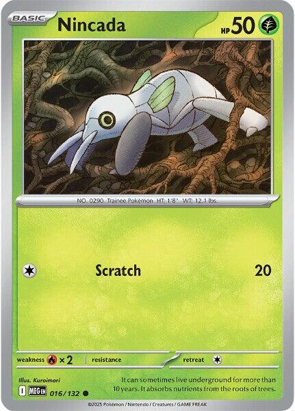 Nincada (016/132) [Mega Evolution: Base Set] | Black Swamp Games
