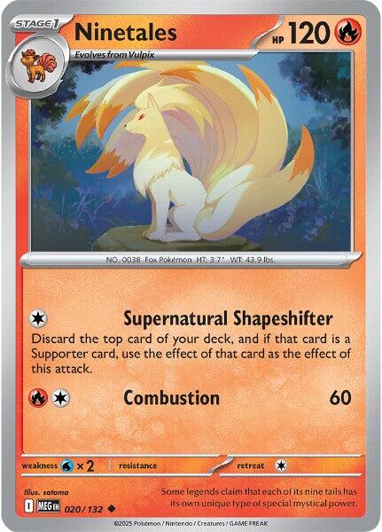 Ninetales (020/132) [Mega Evolutions: Base Set] | Black Swamp Games